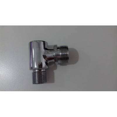 BUCHA T 1/2" COM SAÍDA DE 1/2" E REDUÇÃO DE 3/4"